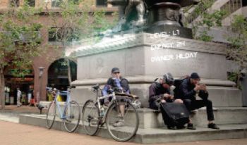 Screenshot van de app Ingress
