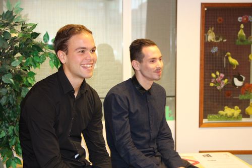 Mike en Ruurd van illi Engineering