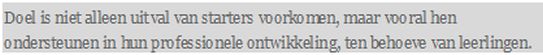Tekst boek Startende leraren..