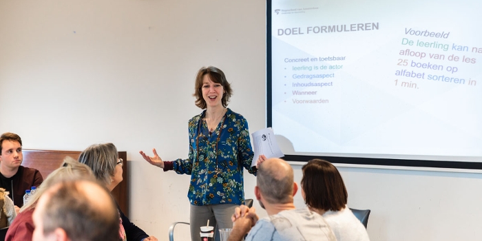 Cursusdag bij de instructeursopleiding