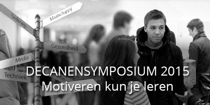 Decanensymposium 2105: Motiveren kun je leren