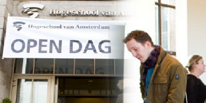 Bezoekers open dag