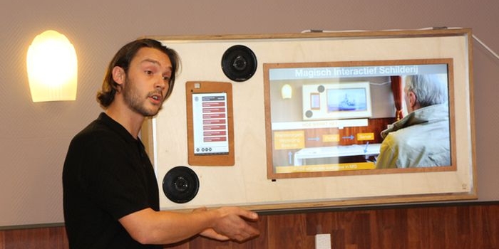 Laurean voor het Magisch Interactief Schilderij