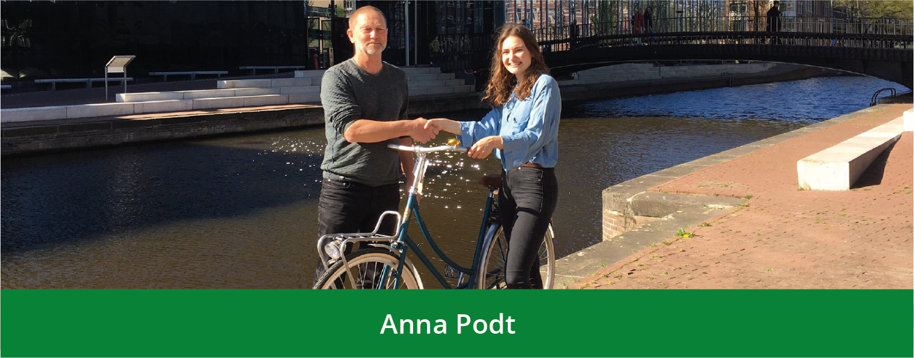 Foto van organisator Anna Post