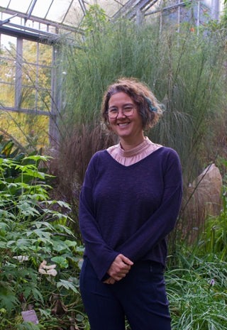Julie Ferguson in Hortus Botanicus