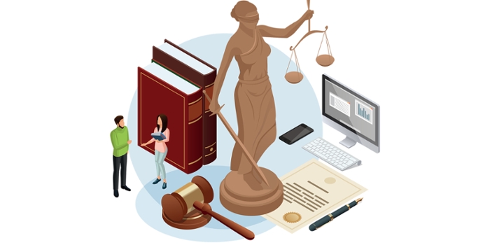 Illustratie legal tech