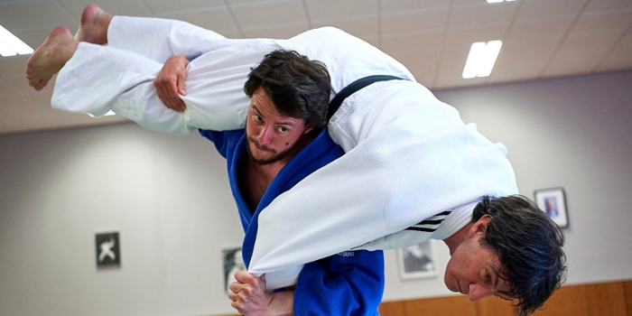 Thijs Mensink en Serge Mensink ALO judo