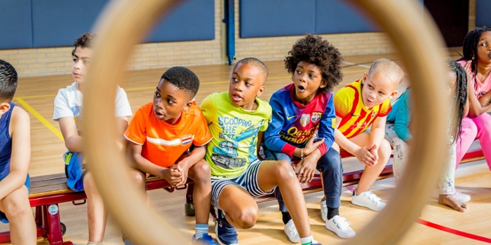 kinderen gymles