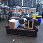 Grof afval op straat