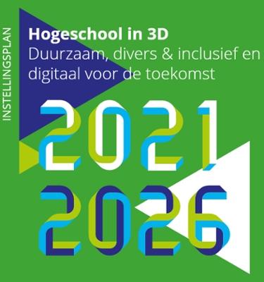 Voorkant HvA Instellingsplan 2021-2026