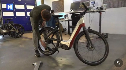 Aanpassingen aan Roetz e-Bike